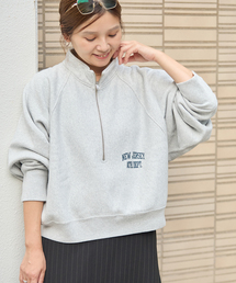 別注【CHAMPION/チャンピオン】 for JS RW 11.5oz HALF ZIP SWEAT