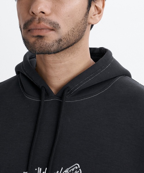 BILLABONG(ビラボン)の「BILLABONG メンズ SCRIPT LOGO パーカー 【2026年秋冬モデル】/ビラボンワイドフィットプルオーバーフーディー(パーカー・メンズ・パープル/ブラック/ブラウン・MEDIUM/LARGE/X-LARGE)」の20枚目の写真