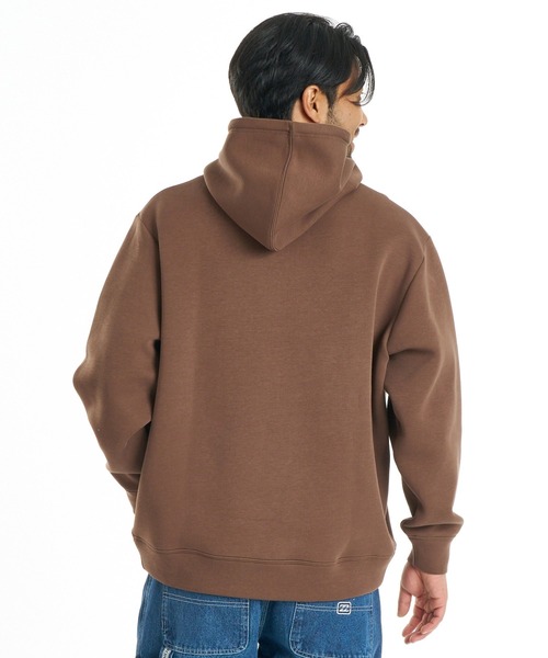 BILLABONG(ビラボン)の「BILLABONG メンズ SCRIPT LOGO パーカー 【2026年秋冬モデル】/ビラボンワイドフィットプルオーバーフーディー(パーカー・メンズ・パープル/ブラック/ブラウン・MEDIUM/LARGE/X-LARGE)」の5枚目の写真