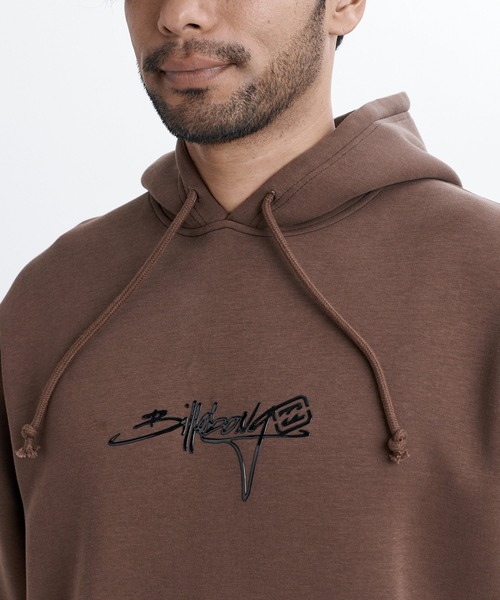 BILLABONG(ビラボン)の「BILLABONG メンズ SCRIPT LOGO パーカー 【2026年秋冬モデル】/ビラボンワイドフィットプルオーバーフーディー(パーカー・メンズ・パープル/ブラック/ブラウン・MEDIUM/LARGE/X-LARGE)」の6枚目の写真