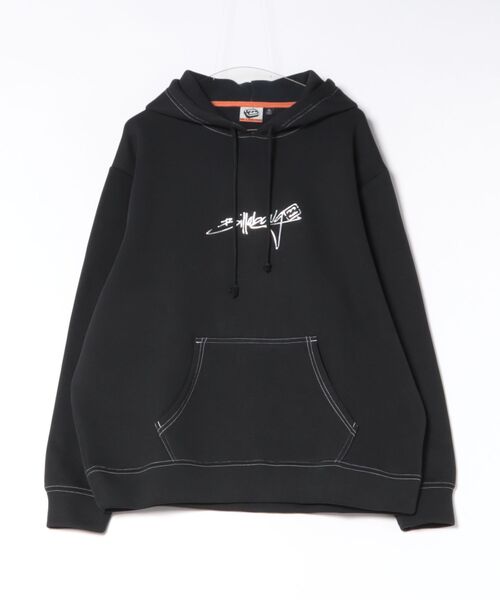 BILLABONG(ビラボン)の「BILLABONG メンズ SCRIPT LOGO パーカー 【2026年秋冬モデル】/ビラボンワイドフィットプルオーバーフーディー(パーカー・メンズ・パープル/ブラック/ブラウン・MEDIUM/LARGE/X-LARGE)」の9枚目の写真