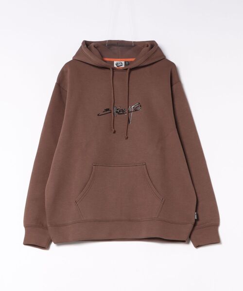 BILLABONG(ビラボン)の「BILLABONG メンズ SCRIPT LOGO パーカー 【2026年秋冬モデル】/ビラボンワイドフィットプルオーバーフーディー(パーカー・メンズ・パープル/ブラック/ブラウン・MEDIUM/LARGE/X-LARGE)」の10枚目の写真