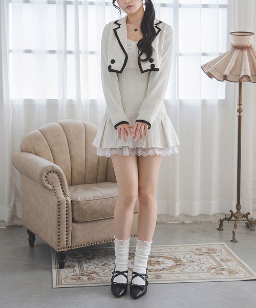Lilymel(リリメル)の「マルチWAYリボンミュールパンプス【リボン2点セット】(パンプス・レディース・ピンクベージュ/アイボリー/ブラック・24.0cm/23.5cm/23.0cm/24.5cm)」の10枚目の写真