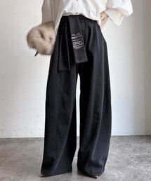 【WEB限定】ベルト付スウェットパンツ