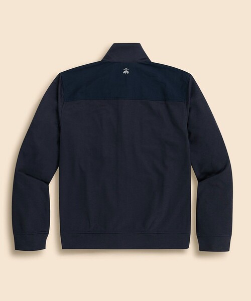 BROOKS BROTHERS(ブルックスブラザーズ)の「◆オンラインストア限定◆ Performance Series ポリエステル バックフリース モックネック フルジップ(スウェット・メンズ・ネイビー・LARGE/SMALL/MEDIUM/X-LARGE)」の2枚目の写真