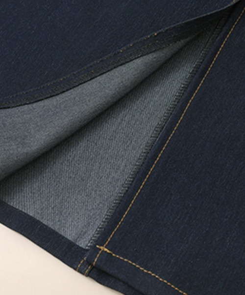 ONEP STAR(ワンピスター)の「ステッチワークデニムスカート(デニムスカート・レディース・ダークブルー/ブラック・LARGE/MEDIUM/X-LARGE)」の16枚目の写真