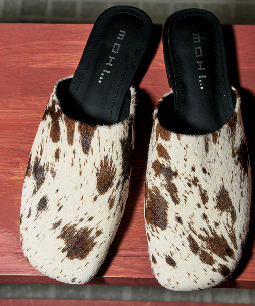 MOHI(モヒ)の「MOHI/モヒ SLIPPERS MULE PONY(その他シューズ・レディース・ブラウン・23.5cm/22.5cm/24.5cm)」の4枚目の写真