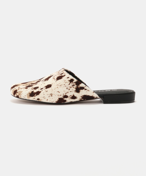 MOHI(モヒ)の「MOHI/モヒ SLIPPERS MULE PONY(その他シューズ・レディース・ブラウン・23.5cm/22.5cm/24.5cm)」の5枚目の写真