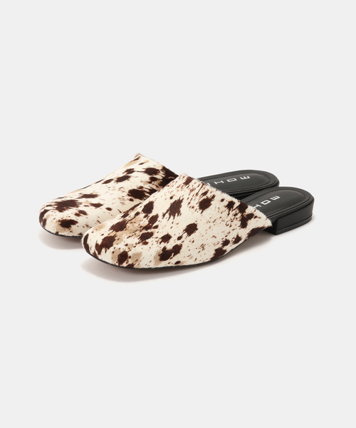 MOHI(モヒ)の「MOHI/モヒ SLIPPERS MULE PONY(その他シューズ・レディース・ブラウン・23.5cm/22.5cm/24.5cm)」の12枚目の写真