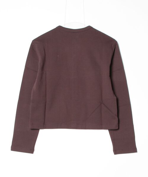 ORCIVAL（オーシバル）の「ORCIVAL/CREW NECK CARDIGAN（カーディガン/ボレロ・レディース・レッド/ブラウン・2）」の3枚目の写真