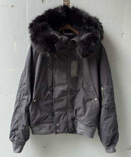 B'2nd(ビーセカンド)の「ANOTHER ROOM(アナザールーム) ASUTEX C.NYLON N2B(その他アウター・メンズ・ブラック/カーキ・M/L)」の5枚目の写真