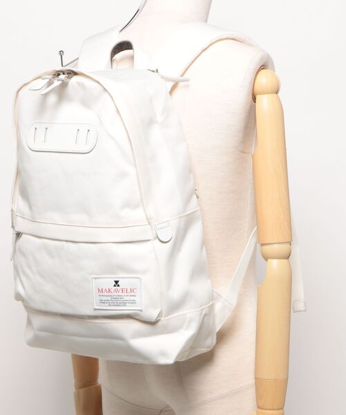 MAKAVELIC(マキャベリック)の「【SG】【MAKAVELIC】【STANDARD DAYPACK】(バックパック/リュック・メンズ・ホワイト・FREE)」の4枚目の写真