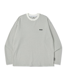 ベーシックストライプ長袖Tシャツ