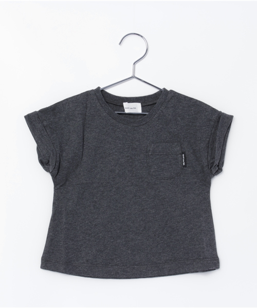 quoti use fith(クゥオティ ユース フィス)の「半袖ポケットTシャツ(Tシャツ/カットソー・キッズ・ホワイト/レッド/カーキ/ブラック/ブルー/チャコールグレー・110/130/90/120/100)」の13枚目の写真