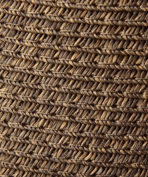 BEAUTY&YOUTH UNITED ARROWS（ビューティーアンドユースユナイテッドアローズ）の「BY ペーパーポークパイハット ◆（キャップ・レディース・ナチュラル/ダークブラウン・FREE）」の6枚目の写真