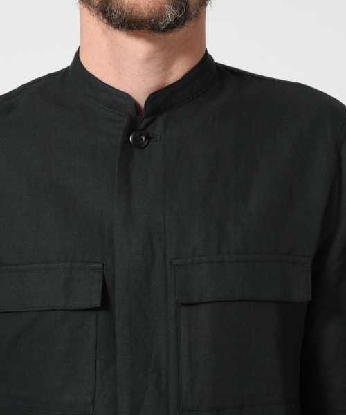 HARE（ハレ）の「シャツM-65(HARE)（シャツ/ブラウス・メンズ・グリーン/ブラック・MEDIUM/SMALL）」の6枚目の写真