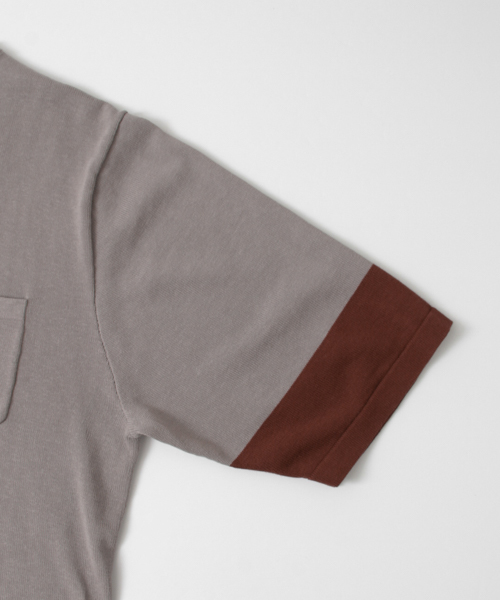 URBAN RESEARCH（アーバンリサーチ）の「UR 2TONE KNIT TEE（ニット/セーター・メンズ・オフホワイト/グレー/ブラック・LARGE/MEDIUM）」の18枚目の写真