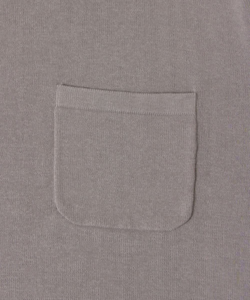 URBAN RESEARCH（アーバンリサーチ）の「UR 2TONE KNIT TEE（ニット/セーター・メンズ・オフホワイト/グレー/ブラック・LARGE/MEDIUM）」の9枚目の写真