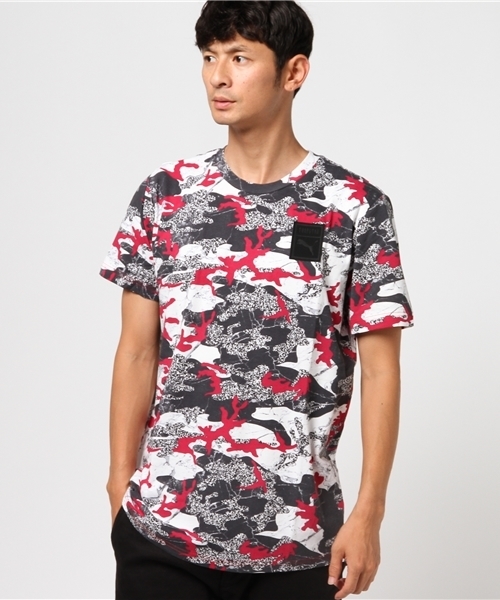 PUMA(プーマ)の「PUMA X TRAPSTAR LOGO TEE(Tシャツ/カットソー・メンズ・ブラック系その他/レッド/ホワイト/ブラック・X-SMALL/MEDIUM/SMALL/LARGE/X-LARGE)」の4枚目の写真