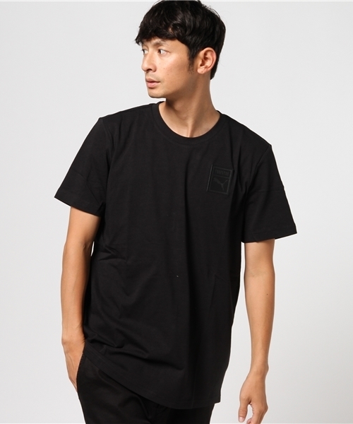 PUMA(プーマ)の「PUMA X TRAPSTAR LOGO TEE(Tシャツ/カットソー・メンズ・ブラック系その他/レッド/ホワイト/ブラック・X-SMALL/MEDIUM/SMALL/LARGE/X-LARGE)」の3枚目の写真