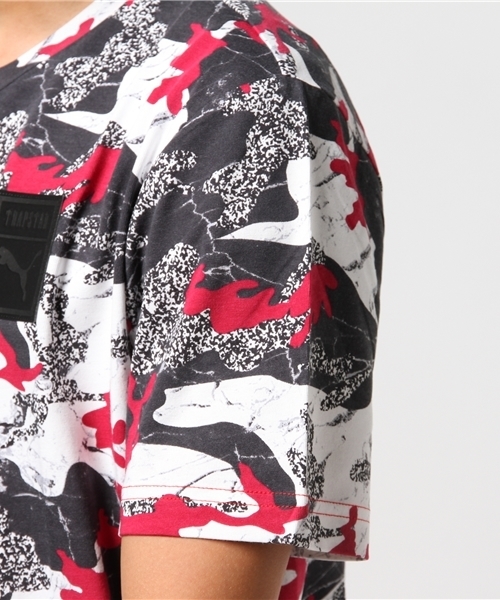 PUMA(プーマ)の「PUMA X TRAPSTAR LOGO TEE(Tシャツ/カットソー・メンズ・ブラック系その他/レッド/ホワイト/ブラック・X-SMALL/MEDIUM/SMALL/LARGE/X-LARGE)」の13枚目の写真