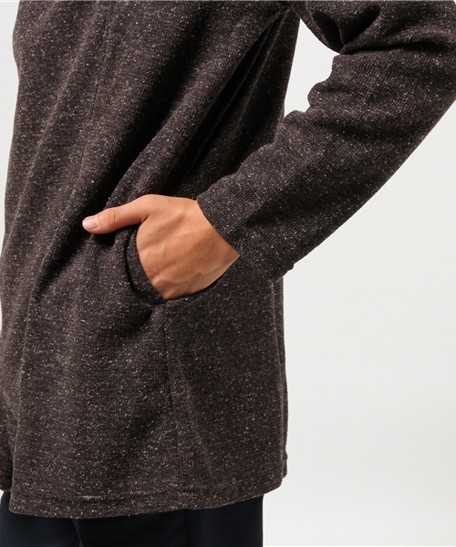 チャイハネ（チャイハネ）の「【チャイハネ】yul 旅人風MEN'Sフードカーディガン フーディ（カーディガン/ボレロ・メンズ・ブラック/グレー/ターコイズブルー/オレンジ・FREE）」の11枚目の写真