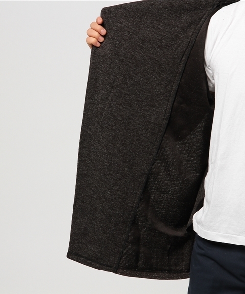 チャイハネ（チャイハネ）の「【チャイハネ】yul 旅人風MEN'Sフードカーディガン フーディ（カーディガン/ボレロ・メンズ・ブラック/グレー/ターコイズブルー/オレンジ・FREE）」の12枚目の写真