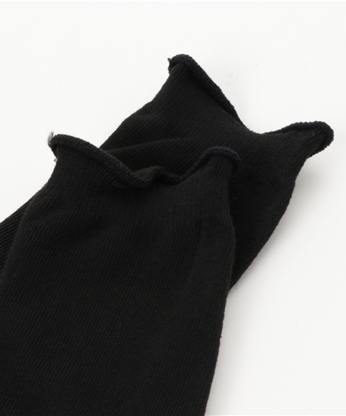 SEVENDAYS=SUNDAY（セブンデイズサンデイ）の「トップくるくるショートソックス（ソックス/靴下・レディース・ホワイト/レッド/ダークグレー/ベージュ/ネイビー/グレー/ブラック/カーキ・21-24）」の9枚目の写真