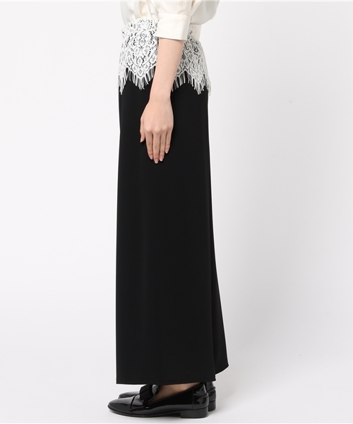 DOLLUPOOPS（ドールアップウップス）の「<doll up oops> スカラップレース　ワイドパンツ（その他パンツ・レディース・グレー/ブラック/グリーン・38）」の5枚目の写真