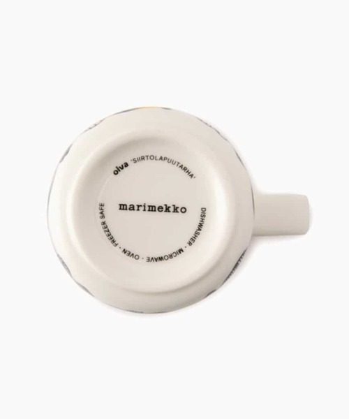 marimekko(マリメッコ)の「Siirtolapuutarha / coffee cup(グラス/マグカップ/タンブラー・レディース・ホワイト×ブラック・FREE)」の8枚目の写真