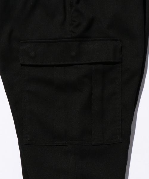 MONKEY TIME（モンキータイム）の「＜monkey time＞∴ ヘリンボーン ドロップ カーゴジョガーパンツ（カーゴパンツ・メンズ・ブラック・LARGE/MEDIUM/SMALL/X-LARGE）」の8枚目の写真