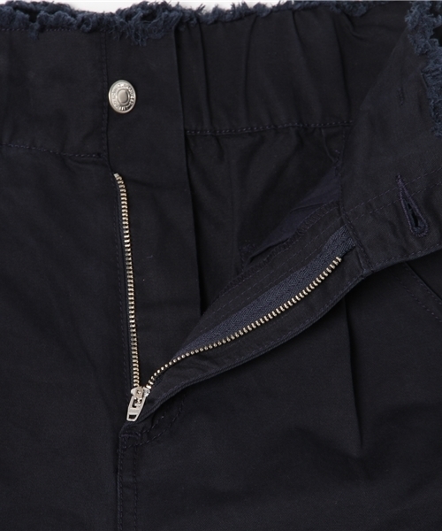 archives（アルシーヴ）の「フレイドヘムチノワイドパンツ（チノパンツ・レディース・ベージュ/ネイビー・MEDIUM）」の10枚目の写真