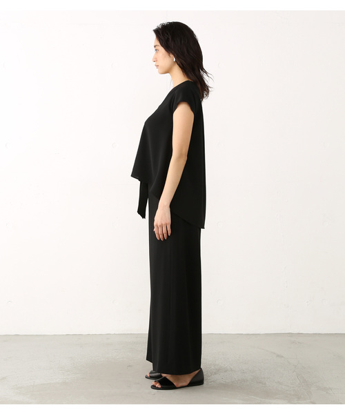 RIM.ARK（リムアーク）の「FOLD TUCK SET UP（ワンピース・レディース・オレンジ系その他/ブラック/ライトベージュ/ネイビー・1/2）」の5枚目の写真