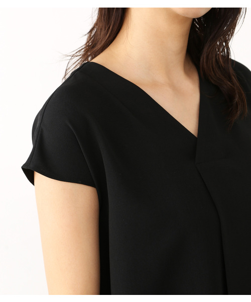 RIM.ARK（リムアーク）の「FOLD TUCK SET UP（ワンピース・レディース・オレンジ系その他/ブラック/ライトベージュ/ネイビー・1/2）」の10枚目の写真