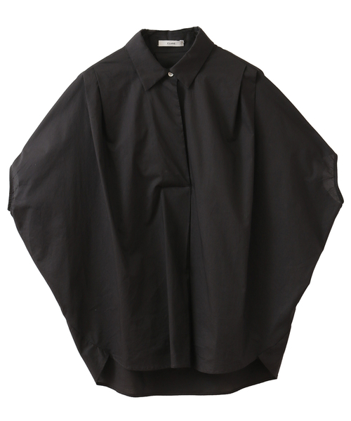 CLANE（クラネ）の「SPHERE DROP SHIRT（シャツ/ブラウス・レディース・ブラック/ホワイト・1/2）」の2枚目の写真