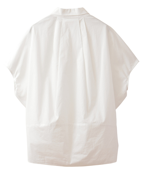 CLANE（クラネ）の「SPHERE DROP SHIRT（シャツ/ブラウス・レディース・ブラック/ホワイト・1/2）」の4枚目の写真