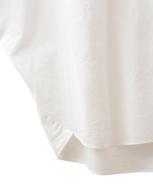 CLANE（クラネ）の「SPHERE DROP SHIRT（シャツ/ブラウス・レディース・ブラック/ホワイト・1/2）」の7枚目の写真