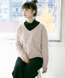 URBAN RESEARCH | ニュアンスカラーオーバーニット(ニット/セーター)