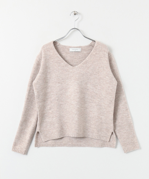 URBAN RESEARCH（アーバンリサーチ）の「【WEB限定】ニュアンスカラーオーバーニット（ニット/セーター・レディース・グレー/オフホワイト/ピンク系その他・FREE）」の21枚目の写真