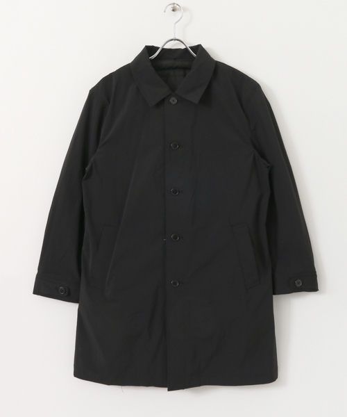 URBAN RESEARCH Sonny Label（アーバンリサーチサニーレーベル）の「マルチファンクション4WAYステンカラーコート（ステンカラーコート・メンズ・ブラック/ベージュ/カモフラージュ/ブルー・LARGE/MEDIUM）」の6枚目の写真