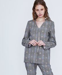 UNITED TOKYO | サクラノーカラージャケット(ノーカラージャケット)