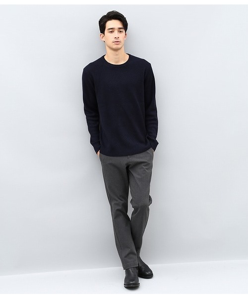 ADAM ET ROPE'（アダムエロペ）の「サーモライトスリムパンツ(追加)（その他パンツ・メンズ・ブラック/グレー/ネイビー・S/M/L）」の9枚目の写真
