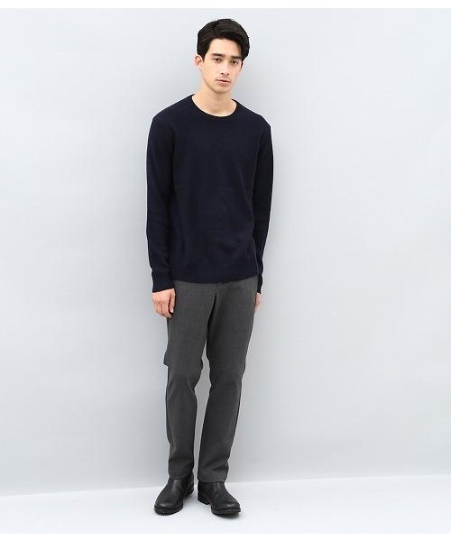ADAM ET ROPE'（アダムエロペ）の「サーモライトスリムパンツ(追加)（その他パンツ・メンズ・ブラック/グレー/ネイビー・S/M/L）」の4枚目の写真
