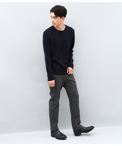 ADAM ET ROPE'（アダムエロペ）の「サーモライトスリムパンツ(追加)（その他パンツ・メンズ・ブラック/グレー/ネイビー・S/M/L）」の6枚目の写真