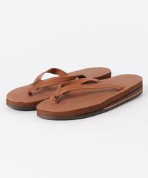 RAINBOW SANDALS | 【ﾚｲﾝﾎﾞｰｻﾝﾀﾞﾙ】レディース ダブルクラシックレザーナロー(サンダル)