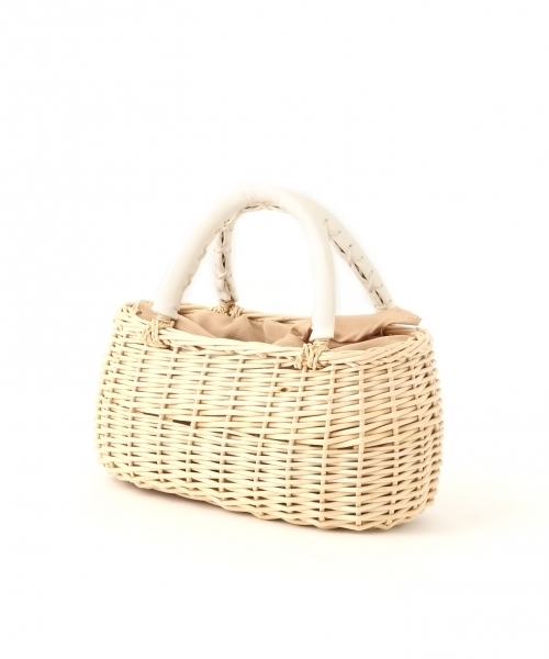 A part by(アパートバイ)の「ヤナギバスケット 782784(かごバッグ・レディース・ホワイト系その他/ブラック系その他・FREE)」の8枚目の写真