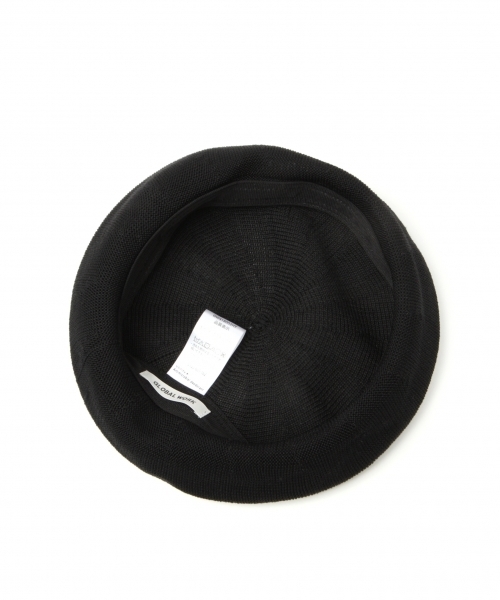 GLOBAL WORK（グローバルワーク）の「【抗菌防臭】サーモベレーSS/780665（ハンチング/ベレー帽・メンズ・ネイビー/ベージュ/ホワイト/ブラック・FREE）」の6枚目の写真