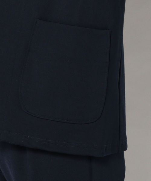 Curly（カーリー）の「CURLY for SHIPS: 別注 TRACK ジャケット（テーラードジャケット・メンズ・ブラック/ネイビー・LARGE/MEDIUM/SMALL）」の7枚目の写真