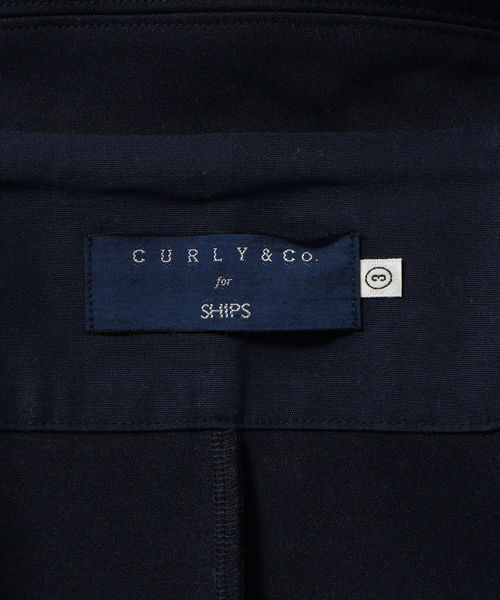 セール】CURLY for SHIPS: 別注 TRACK ジャケット（テーラード