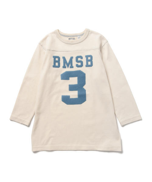 BEAMS BOY（ビームスボーイ）の「BEAMS BOY / テンジクフットボール 3/4T（Tシャツ/カットソー・レディース・ホワイト/ライトグレー/ブラック/レッド/ダークグリーン/ネイビー/レッド系その他/グリーン系その他/インディゴブルー/ワイン・ONE SIZE）」の22枚目の写真